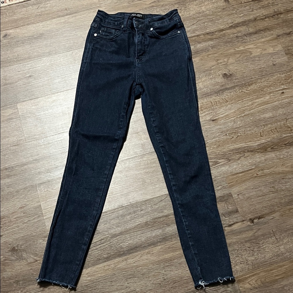 Judy Blue Dark Blue Skinny Jeans High Rise Control Top